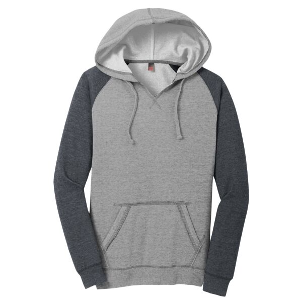B3NP Women's Lightweight Fleece Raglan Hoodie Thumbnail