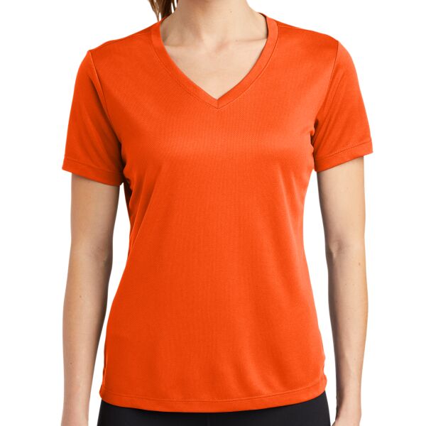 B3RP Ladies PosiCharge ® RacerMesh ® V Neck Tee Thumbnail