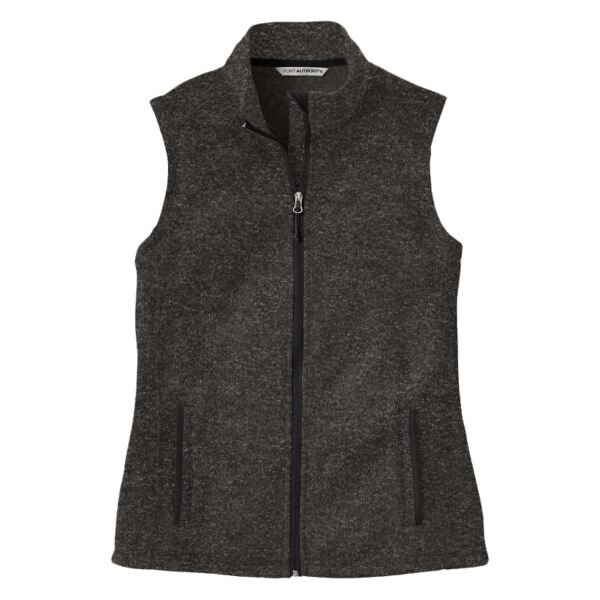 B3NP Ladies Sweater Fleece Vest Thumbnail