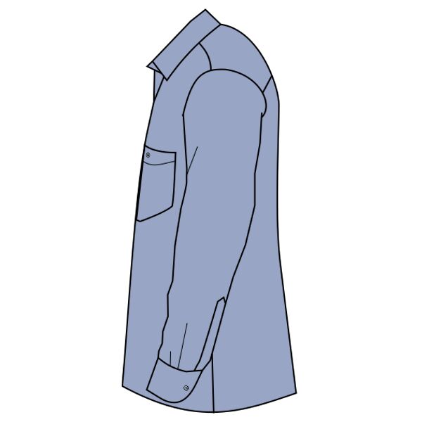 B3 NP Long Sleeve Industrial Work Shirt Thumbnail