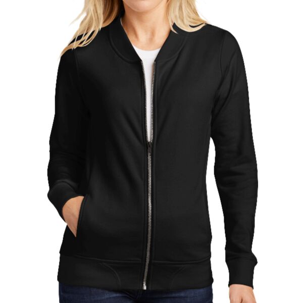 B3R Ladies Lightweight French Terry Bomber Thumbnail