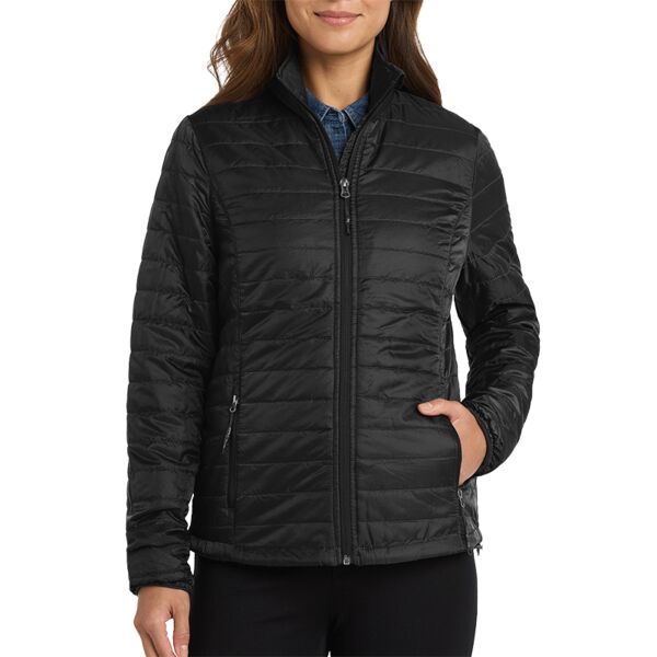 DPThankYou Store-Ladies Packable Puffy Jacket Thumbnail