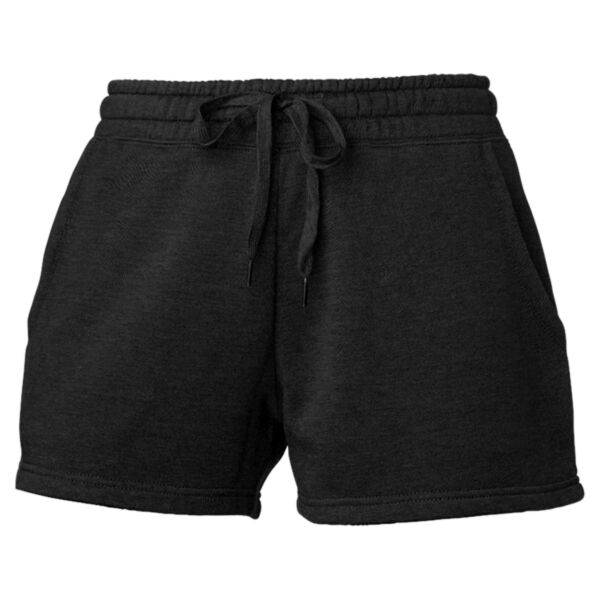 B3 NP Women’s Lightweight California Wave Wash Fleece Shorts Thumbnail