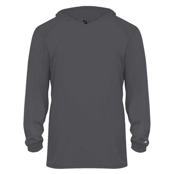 B3V Youth B-Core Long Sleeve Hooded T-Shirt Thumbnail