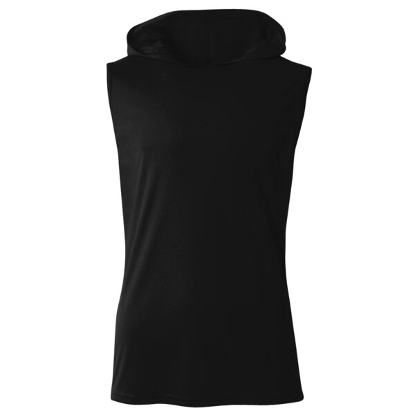B3VP Men's Cooling Performance Sleeveless Hooded T-shirt Thumbnail