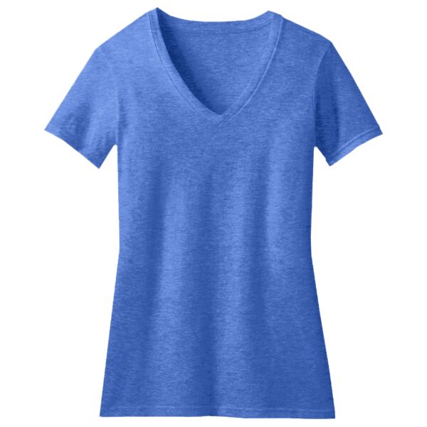 B3NP_Women's Perfect Blend ® CVC V Neck Tee Thumbnail