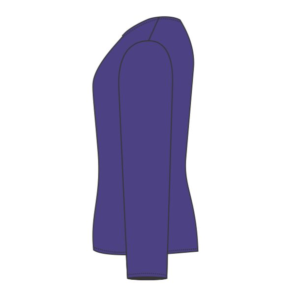 B3VNP_Women's Long Sleeve Core Cotton Tee Thumbnail