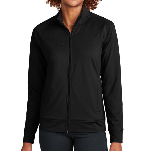 B3V Women's Sport Wick ® Stretch Full Zip Cadet Jacket Thumbnail