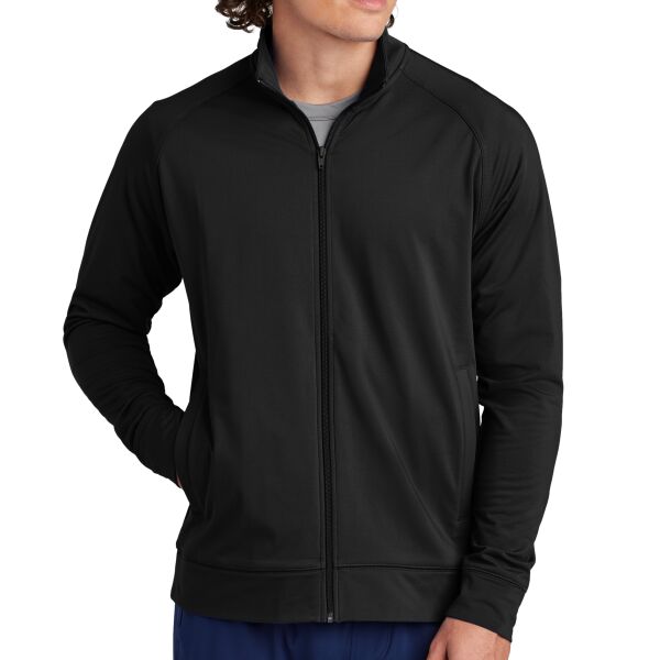B3V Sport Wick ® Stretch Full Zip Cadet Jacket Thumbnail