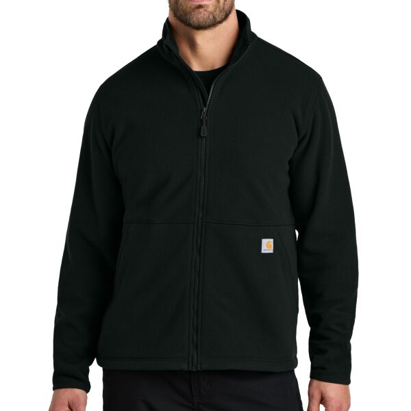 B3R Textured Full Zip Fleece Jacket Thumbnail