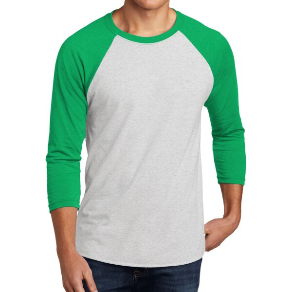 B3NP_Unisex Tri Blend 3/4 Sleeve Raglan Tee Thumbnail