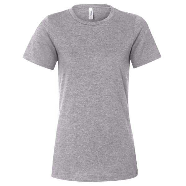 B3VP Women’s Relaxed Fit Heather CVC Tee Thumbnail