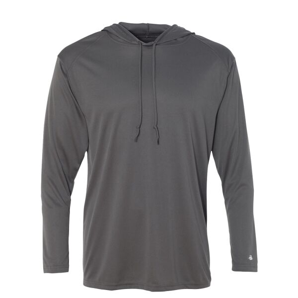 B3RP NUMBER ONLY B-Core Hooded Long Sleeve T-Shirt Thumbnail