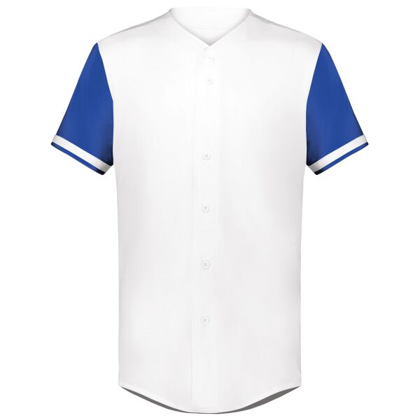 B3R_Youth Cutter+ Full Button Baseball Jersey Thumbnail