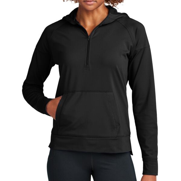 B3RP Women's Sport Wick ® Stretch 1/2 Zip Hoodie Thumbnail