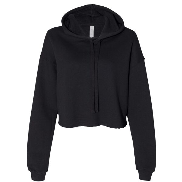 B3R Women's Crop Fleece Hoodie Thumbnail