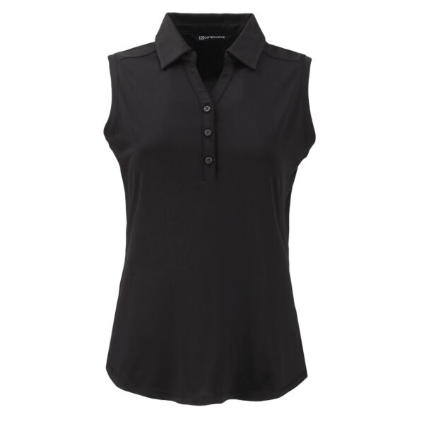 B3R Cutter & Buck Forge Eco Stretch Recycled Womens Sleeveless Polo Thumbnail