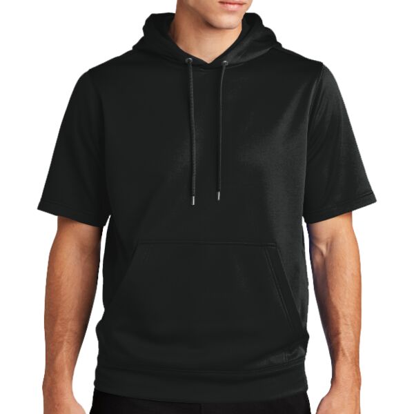 B3RP Sport Wick ® Fleece Short Sleeve Hooded Pullover Thumbnail