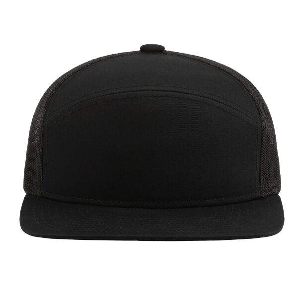 B3R_6-Panel Arch Trucker Snapback Cap Thumbnail