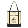 Large Cotton Canvas Boat Tote Thumbnail