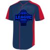 B3VP Youth Full-Button Baseball Jersey Thumbnail