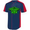 B3VP Youth Full-Button Baseball Jersey Thumbnail