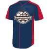 B3VP Youth Full-Button Baseball Jersey Thumbnail