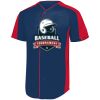 B3VP Youth Full-Button Baseball Jersey Thumbnail