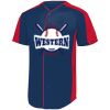 B3VP Youth Full-Button Baseball Jersey Thumbnail