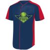 B3VP Youth Full-Button Baseball Jersey Thumbnail