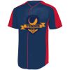 B3VP Youth Full-Button Baseball Jersey Thumbnail