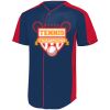 B3VP Youth Full-Button Baseball Jersey Thumbnail