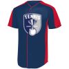 B3VP Youth Full-Button Baseball Jersey Thumbnail