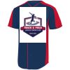 B3VP Youth Full-Button Baseball Jersey Thumbnail