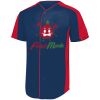 B3VP Youth Full-Button Baseball Jersey Thumbnail