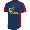 B3VP Youth Full-Button Baseball Jersey Thumbnail