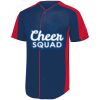 B3VP Youth Full-Button Baseball Jersey Thumbnail
