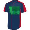 B3VP Youth Full-Button Baseball Jersey Thumbnail