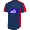 B3VP Youth Full-Button Baseball Jersey Thumbnail