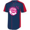 B3VP Youth Full-Button Baseball Jersey Thumbnail