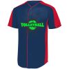 B3VP Youth Full-Button Baseball Jersey Thumbnail