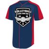 B3VP Youth Full-Button Baseball Jersey Thumbnail