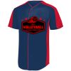 B3VP Youth Full-Button Baseball Jersey Thumbnail