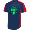 B3VP Youth Full-Button Baseball Jersey Thumbnail