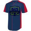 B3VP Youth Full-Button Baseball Jersey Thumbnail