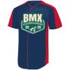 B3VP Youth Full-Button Baseball Jersey Thumbnail
