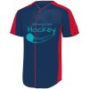 B3VP Youth Full-Button Baseball Jersey Thumbnail