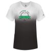 Women's V-Neck Ombre T-Shirt Thumbnail